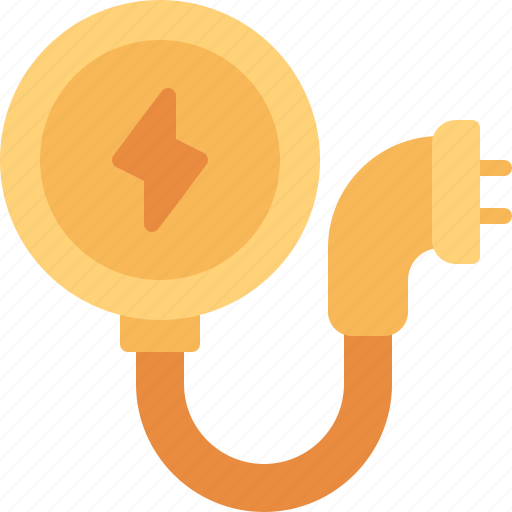 Electricity, electric, plug, cable, energy, thunderbolt icon - Download on Iconfinder