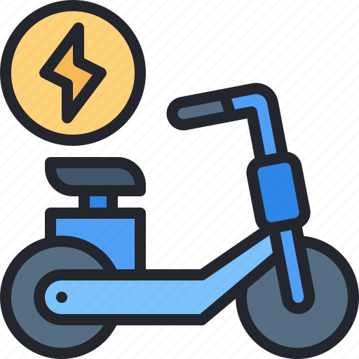 Electric, bike, motor, motorbike, ecology, electronics icon - Download on Iconfinder