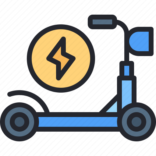 Scooter, vehicle, electric, transportation, electronics icon - Download on Iconfinder