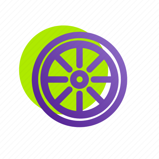 Auto, car, tire, transportation, tyre, vehicle, wheel icon - Download on Iconfinder