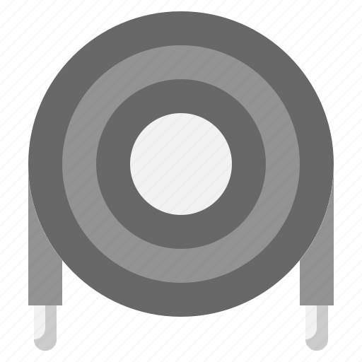 Coils, cable, wire, electrical, component, hardware icon - Download on Iconfinder