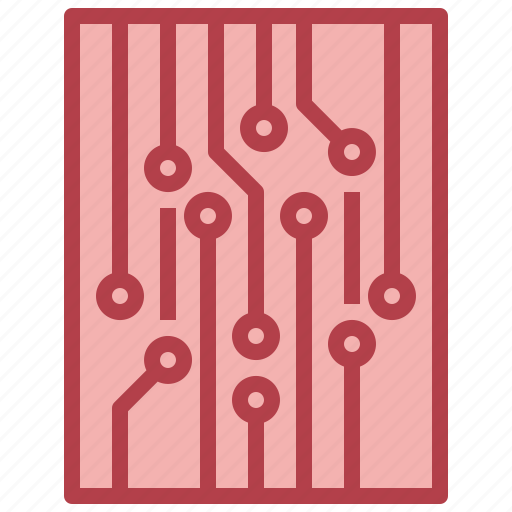 Printed, circuit, tech, texture, digital icon - Download on Iconfinder