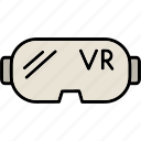 vr, glasses, electrical, devices, helmet