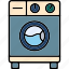 washing, mechine, electrical, devices, cleaning, home, household, laundry, room 