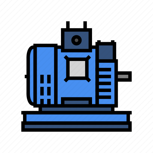 Dc, generator, electrical, engineer, industry, work icon - Download on Iconfinder