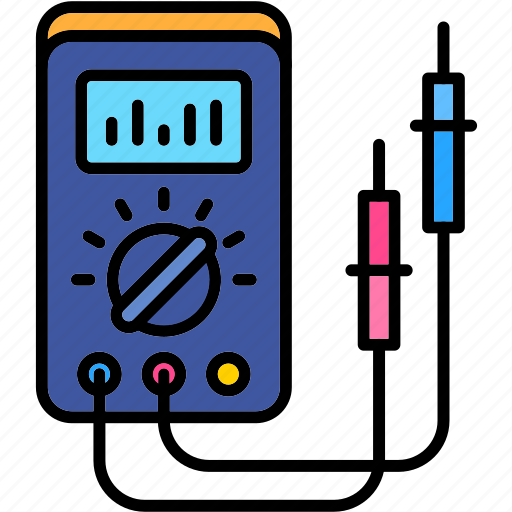 Tester, watt, ampere, volt, meter, digital icon - Download on Iconfinder