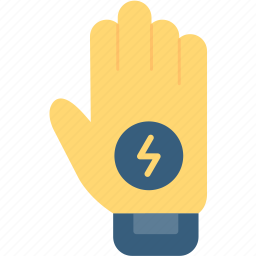 Glove, safety, electrician, tools, electric, protection icon - Download on Iconfinder
