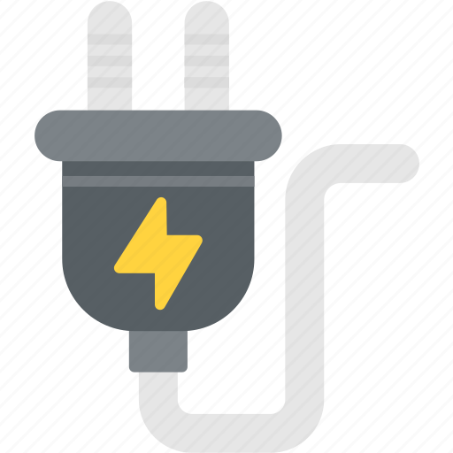 Plug, charger, electric, electricity, energy, lightning icon - Download on Iconfinder