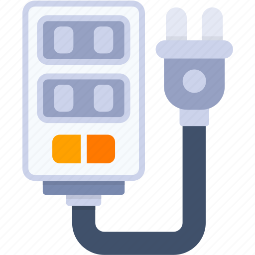 Power, strip, electric, electrician, electricity, electrification icon - Download on Iconfinder