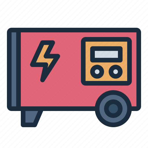 Electric, electricity, electronic, electrician, electric generator icon - Download on Iconfinder