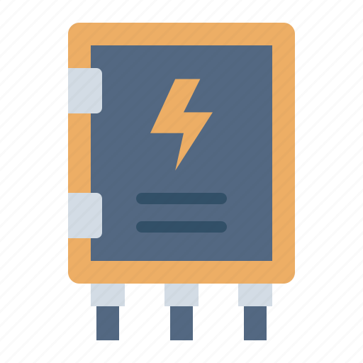 Electric, electricity, electronic, electric panel, electric meter icon - Download on Iconfinder