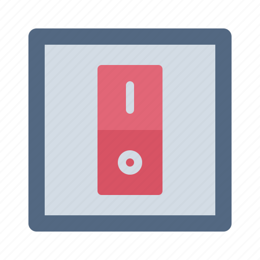 Switch, electric, electricity, electronic, power switch icon - Download on Iconfinder