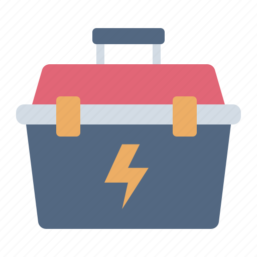 Tool, electric, equipment, worker, electrician, tool box icon - Download on Iconfinder