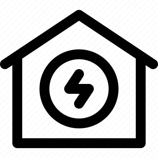 Home, house, electricity, energy, technology icon - Download on Iconfinder
