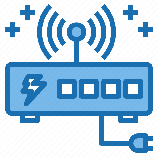 Connection, current, electricity, industry, router, technology, voltage icon - Download on Iconfinder