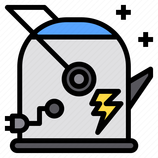 Cable, electric, equipment, industry, kettle, voltage, wire icon - Download on Iconfinder