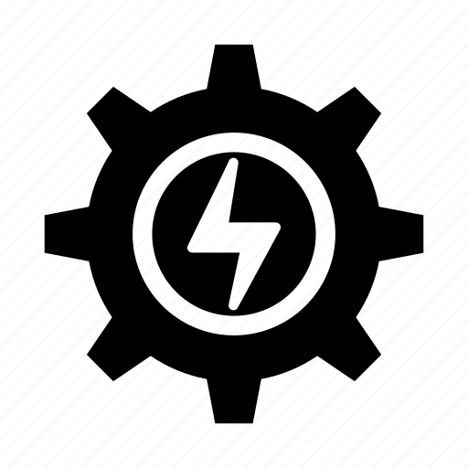 Electricity, industry, cog, gear, system icon - Download on Iconfinder