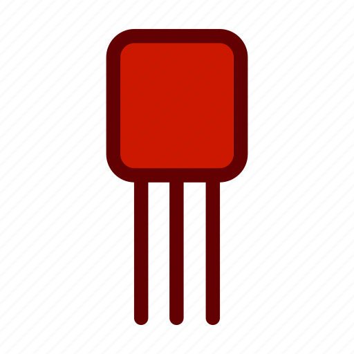 Sensor, transistor, transistor component, transistor icon icon - Download on Iconfinder