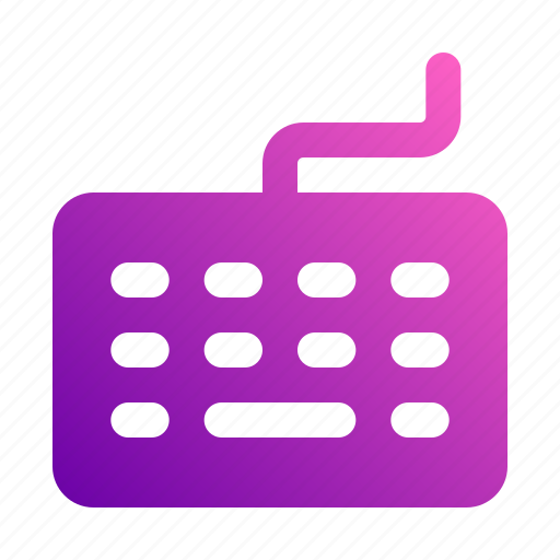 Keyboard, keys, computer, hardware, electronic icon - Download on Iconfinder