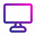 monitor, screen, computer, technology, electronics