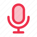 mic, podcast, audio, record, ui