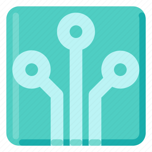 Circuit, device, electronic, hardware, technology icon - Download on Iconfinder