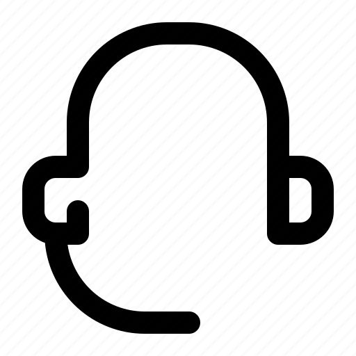 Call, earphone, headphone, microphone, service, support, sutomer icon - Download on Iconfinder