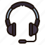 headset, earphone, headphone, electronics, microphone, device, sound 