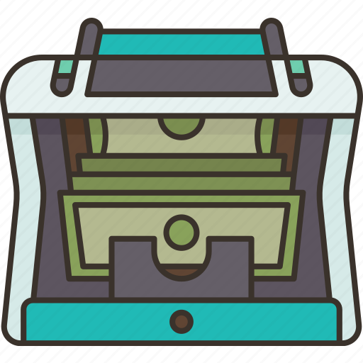 Banknote, counter, bill, electric, deposit icon - Download on Iconfinder