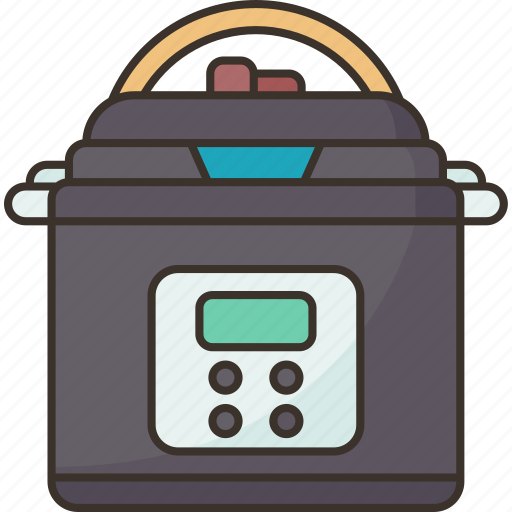 Pressure, cooker, rice, steaming, kitchen icon - Download on Iconfinder
