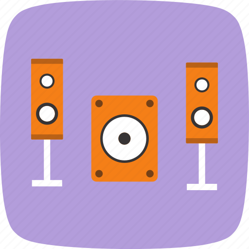 Music system, speaker, audio system icon - Download on Iconfinder