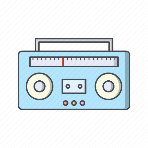 Music, sound, audio tape icon - Download on Iconfinder