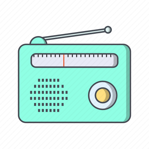 Fm radio, radio, radio set icon - Download on Iconfinder