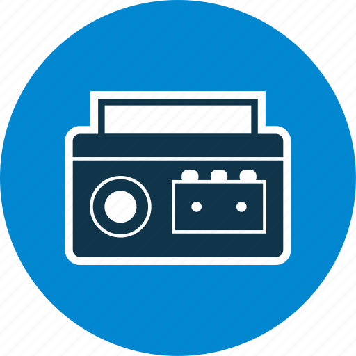 Cassette player, audio, tape recorder icon - Download on Iconfinder