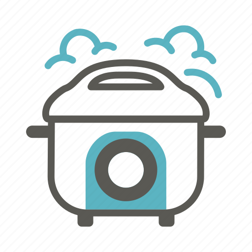 Cooker, cooking, home, kitchen, kitchenware, rice, rice cooker icon - Download on Iconfinder