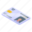 electronic, patient, photo, card, isometric 