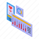 electronic, patient, card, isometric