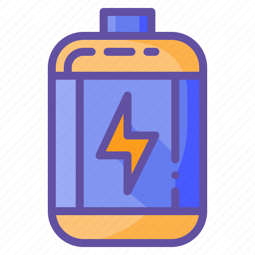 Battery, electronics, level, status, technology icon - Download on Iconfinder