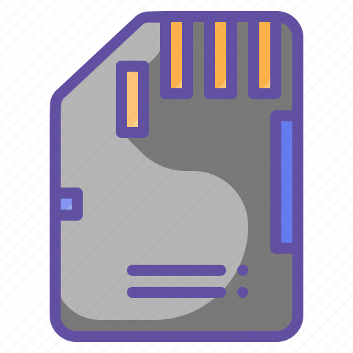 Card, electronics, memory, multimedia, sd, technology icon - Download on Iconfinder