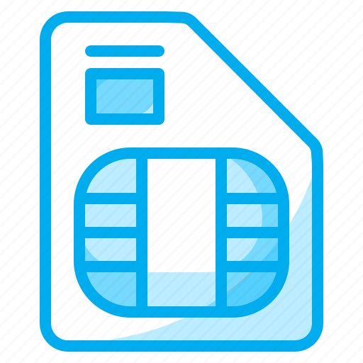 Card, device, electronics, memory, sim, storage icon - Download on Iconfinder