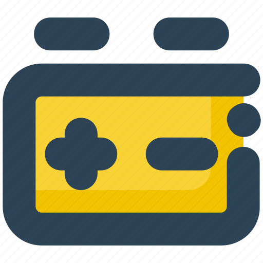 Accumulator, battery, car, electronics, service icon - Download on Iconfinder