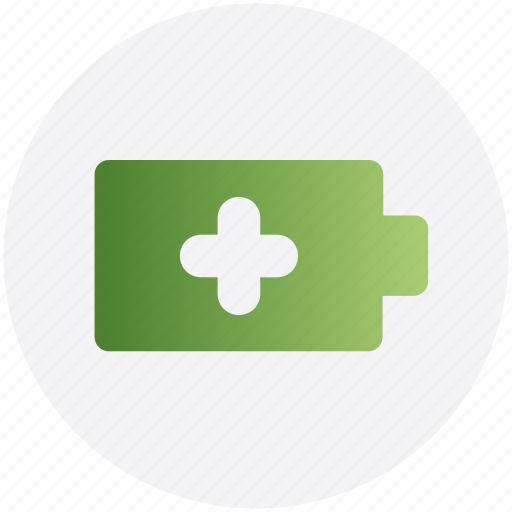 Add, battery, charging, electronics, energy, power icon - Download on Iconfinder