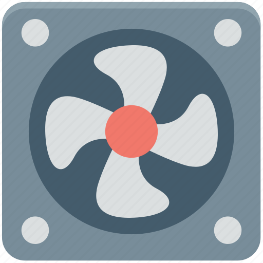 Case fan, computer cooler, computer fan, cpu fan, pc cooling icon - Download on Iconfinder