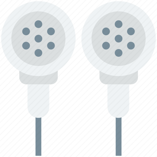 Earbuds, earphones, earpieces, earplug, hands free icon - Download on Iconfinder