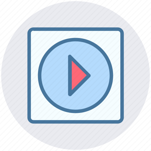 Media, play, play button, play media, player icon - Download on Iconfinder