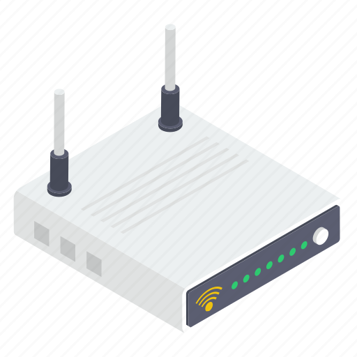 Access router, modem, network router, wifi router, wireless broadband icon - Download on Iconfinder