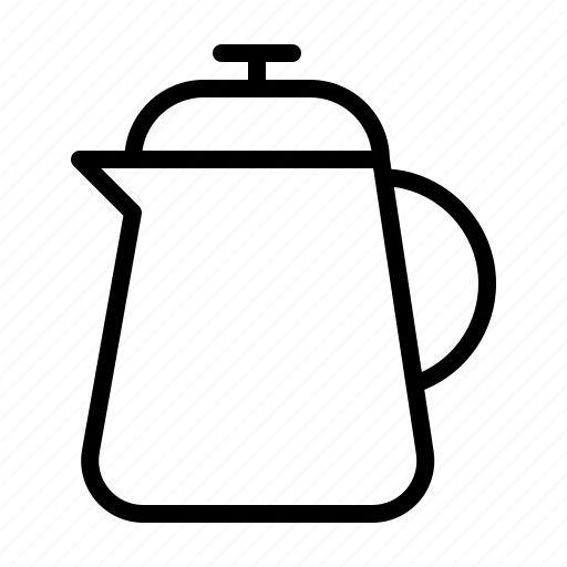 Kettle, pot, teapot, teakettle, hot, electric icon - Download on Iconfinder