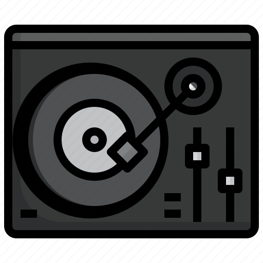 Turntable, devices, electronics, gadget, tools icon - Download on Iconfinder