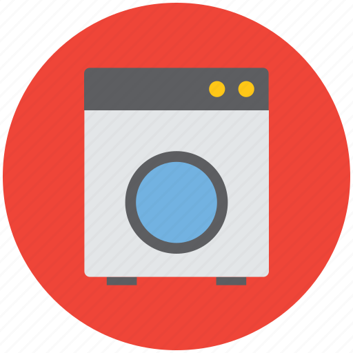 Home appliances, laundry machine, washer dryer, washing machine icon - Download on Iconfinder