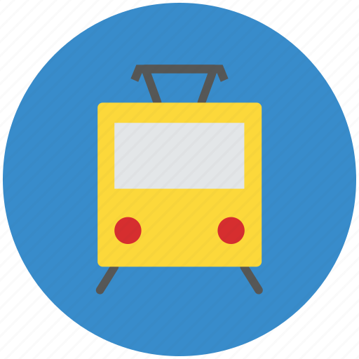 Metro, rail, train, tram, transport, tube, tube train icon - Download on Iconfinder